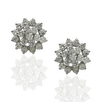 Pendientes Oro Blanco 18K Orla 