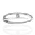 Solitario ¨Meryl¨ Oro blanco y diamante