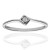 Solitario ¨Margaret¨ Oro 18K y diamante