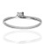 Solitario ¨Carrie¨ Oro 18K y diamante
