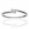 Solitario ¨Rose¨ Oro 18K y diamante