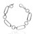 Pulsera eslabones y anillas Plata 1ªLey