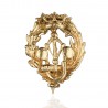 Pin Insignia Fisica Oro 18Ktes