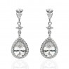 Pendientes ¨Shana¨plata de Ley