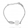 Pulsera Niña Plata 1ªLey