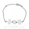 Pulsera Niña y Niño Plata 1ªLey