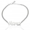 Pulsera Mamá Plata 1ªLey