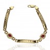 Pulsera panter rubí Oro 18K