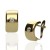 Pendiente envolvente Oro 18K