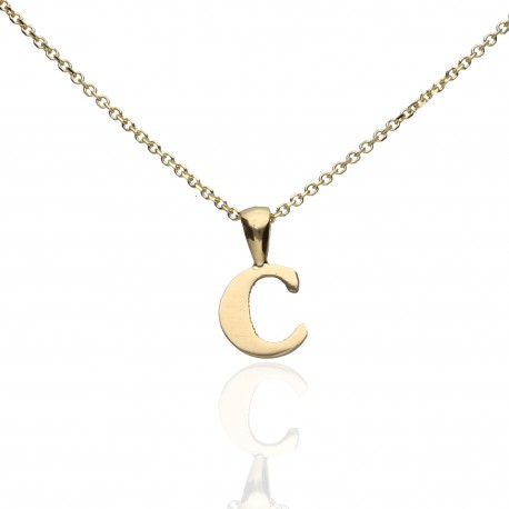 Colgante Inicial Oro 18K 