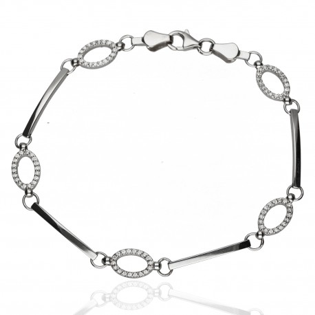 Pulsera ¨Larisa¨ Plata 1ªLey