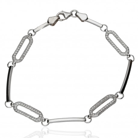 Pulsera ¨Olimpia¨ Plata 1ªLey