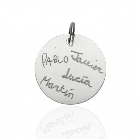 Dije personalizado plata de Ley