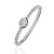 Anillo ¨Bizancio¨ Oro blanco 18K