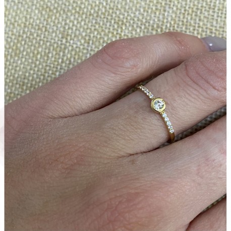 Anillo ¨Bizancio¨ Oro 18K