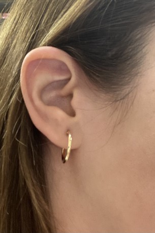 Aros ¨Lisy¨Oro 18K 15mm