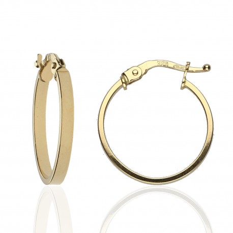 Aros ¨Blow¨Oro 18K 15mm