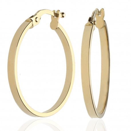 Aros ¨Blow¨Oro 18K 20mm