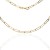 Gargantilla ¨Locker¨oro 40cm
