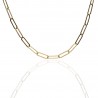 Gargantilla ¨Locker¨oro 50cm