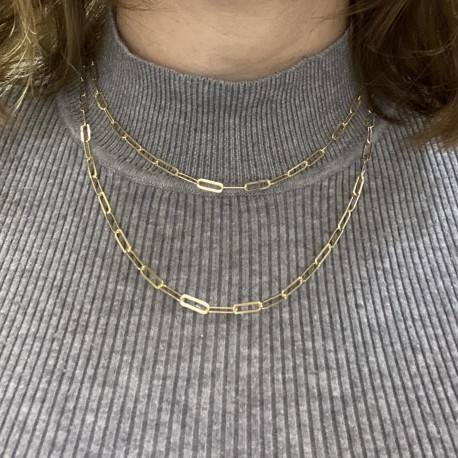 Gargantilla ¨Locker¨oro 40cm