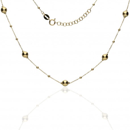 Gargantilla ¨Bolonia¨Oro 18K