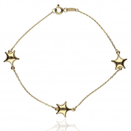 Pulsera ¨Star¨ oro 18K