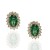 Pendientes ¨Sofía¨ Oro 18K Esmeralda