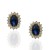 Pendientes ¨Sofía¨ Oro 18K Zafiro