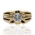Solitario ¨Napoles¨ oro 18K
