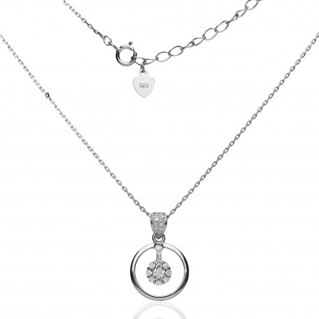 Gargantilla ¨Sindy¨Plata rodiada