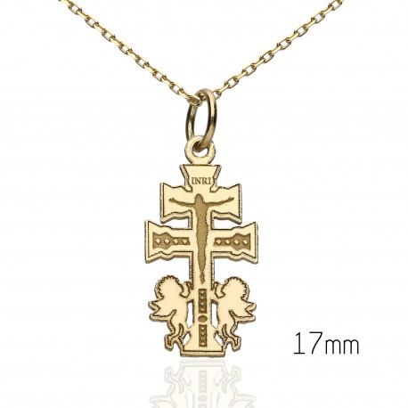 Cruz Caravaca Oro 18K 17mm