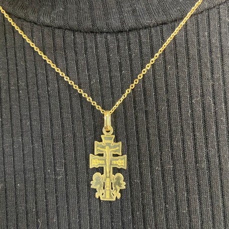 Cruz Caravaca Oro 18K 22mm