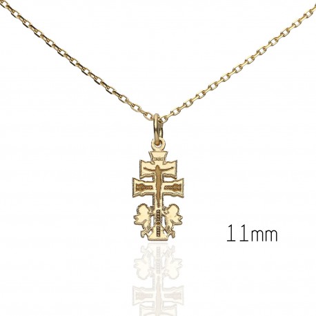 Cruz Caravaca Oro 18K 17mm