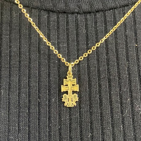 Cruz Caravaca Oro 18K 11mm
