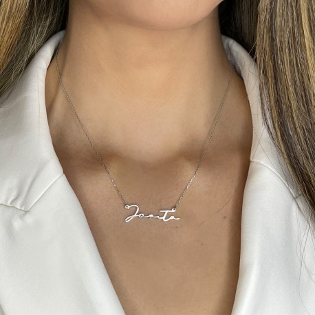 Gargantilla ¨Signature¨Oro 18K