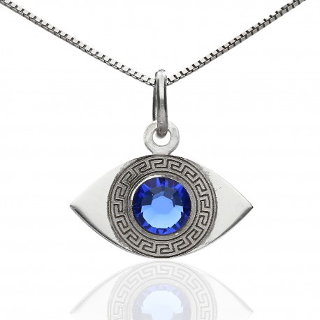 Colgante ojo turco Plata 1ªLey