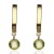 Pendientes ¨Paola¨ Oro 18K citrino
