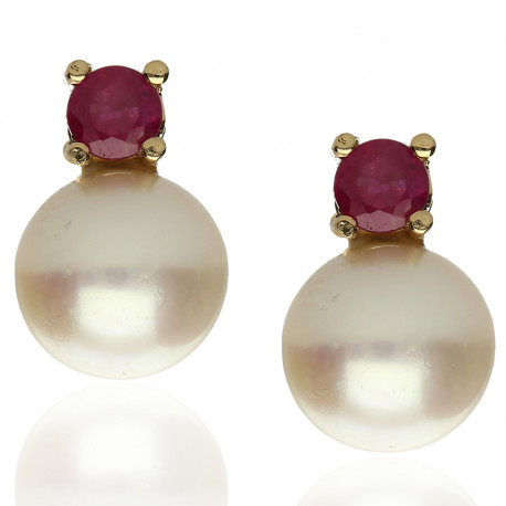 Pendientes ¨Liz¨ Oro 18K 