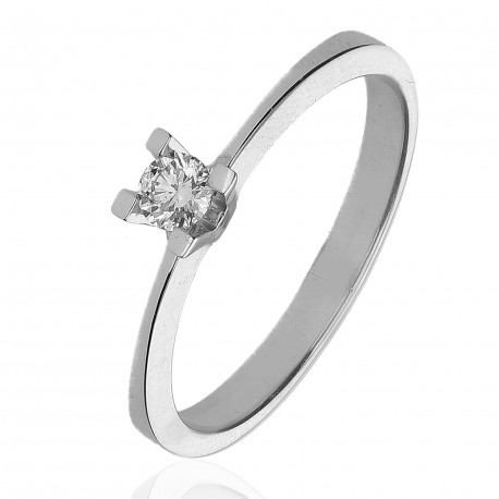 Anillo ¨Eleganza¨ Oro 18K y diamante