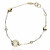 Pulsera ¨Bianca¨ Oro 18K