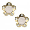 Pendientes ¨Flor¨Oro 18K