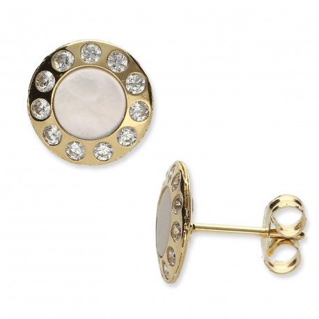 Pendientes ¨Bianca¨Oro 18K