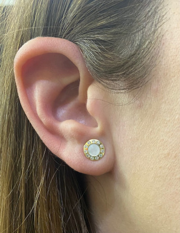 Pendientes ¨Bianca¨Oro 18K