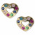 Pendientes ¨Colour Heart¨Oro 18K