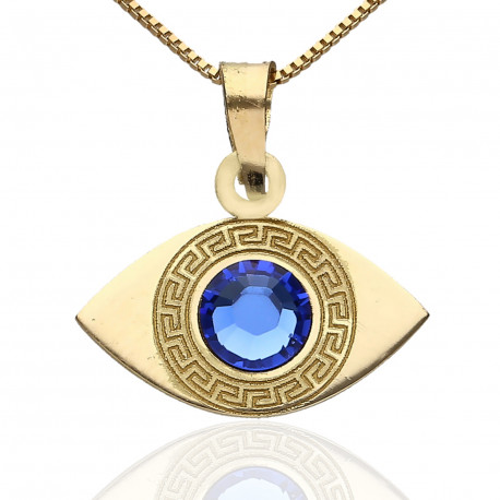 Colgante ojo turco Oro 18K 