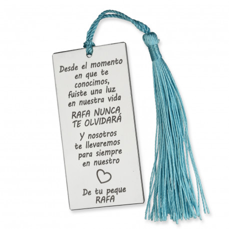 MARCAPAGINAS PERSONALIZADO ACERO