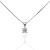 Colgante oro 18K con diamante 0,15ct