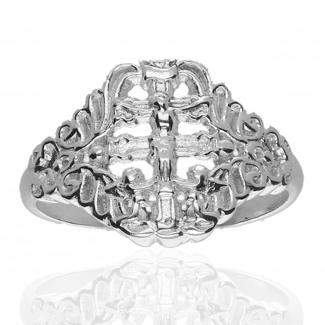 Anillo plata Cruz Caravaca