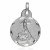 Medalla plata Virgen Angustias 15mm